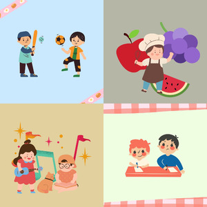 抚慰的孩子们回忆