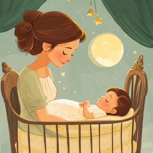 儿童睡眠纯音乐·温柔嘘声+自然雨声白噪音