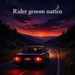 Rider genom natten