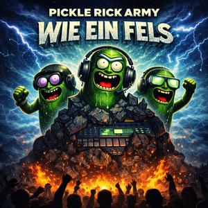 Pickle Rick Army Wie ein Fels