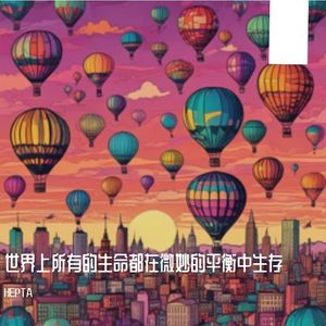 世界上所有的生命都在微妙的平衡中生存