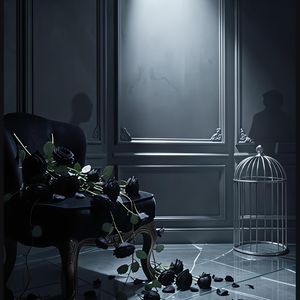 黒い薔薇の檻