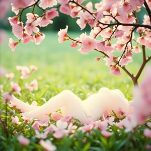 봄이 와서 봄 햇살을 받은