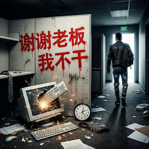 谢谢老板我不干