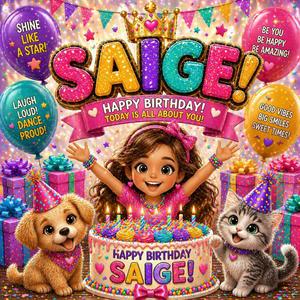Happy Birthday Saige