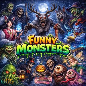Funny Monsters 005