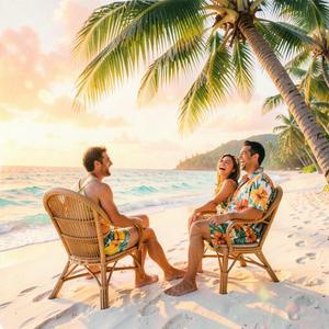 Palm Trees in Seychelles