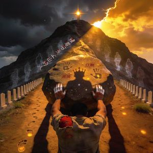 推着石头上山的人