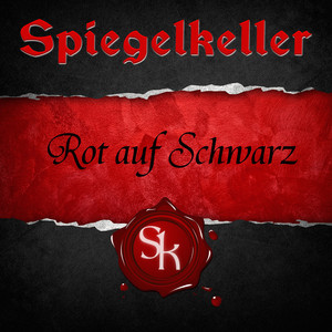 Rot auf Schwarz