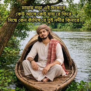 মায়ায় গড়া এই সংসারে | কেউ আসে কেউ যায় রে ফিরে | মিছে কেন কাঁদিস রে তুই নদীর কিনারে | Bangla Spiritual Song
