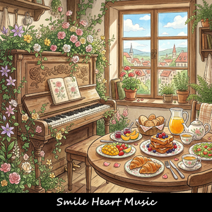 ローズ・ピアノが溶ける休日のブランチ