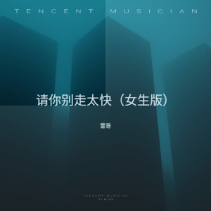 请你别走太快（女生版） (女生版)