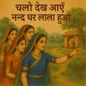 चलो देख आएं नन्द घर लाला हुआ