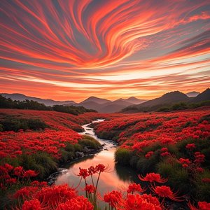 花开成海