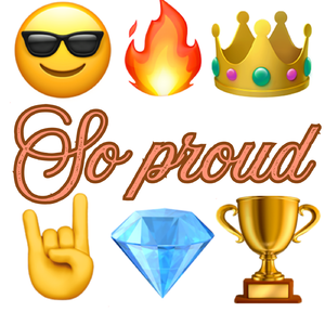 So proud