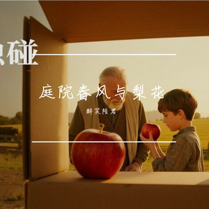 庭院春风与梨花