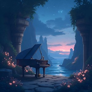 Silhouettes Beyond the Lake