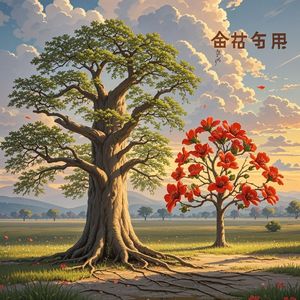 橡树与木棉的诗