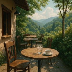 曇りガラスと静寂の午後（Frosted Glass and a Silent Afternoon）