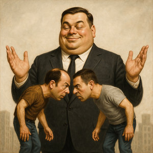Столкнули лбами