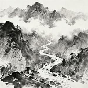 江南烟雨色