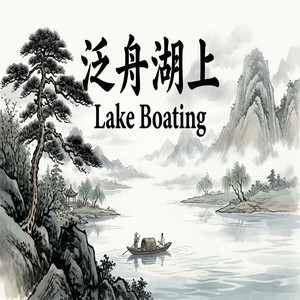 輕舟拂柳