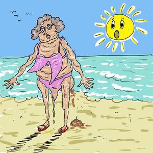 Mijn oma in bikini! | Grappige vieze liedjes!