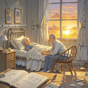 账本里的皱纹-熊霞