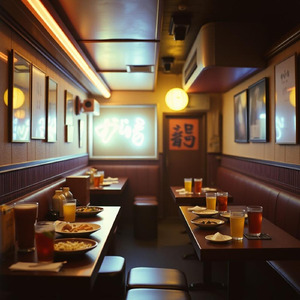 居酒屋で乾杯（カリー）