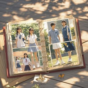 旧相册里的晴天-吴冰毅宝