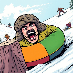 Ватрушка тюбинг покатушка