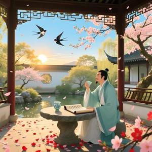 浣溪沙・一曲新词酒一杯