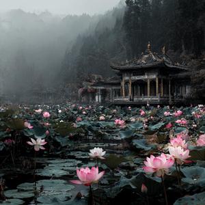 Crimson Lantern Serenity