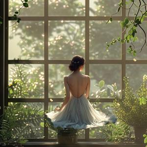 The Sunlit Chair By The Window