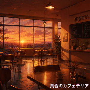 黄昏のカフェテリア