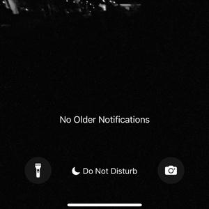 No Older Notifications
