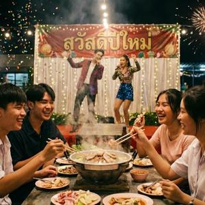 หมูกระทะข้ามปี