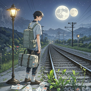 行囊里的旧月光