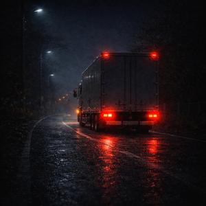 遠ざかるテールランプと父