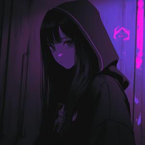 Smoking under the street lights