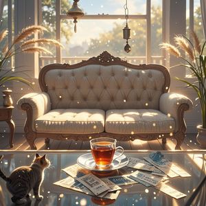 旧沙发上的时光-王大为