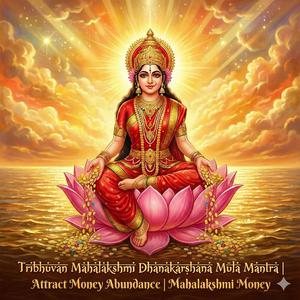 Tribhuvan Mahālakshmī Dhanākarshana Mūla Mantra | Attract Money Abundance | Mahalakshmi Money