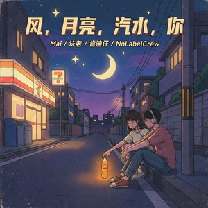 风，月亮，汽水，你
