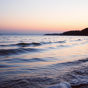 海岸で出会った美しい女性