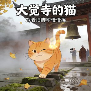 大觉寺的猫