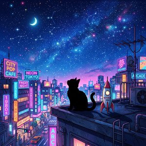 猫とロケットと金曜日の夜
