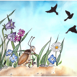 Der Käfer Winzigklein