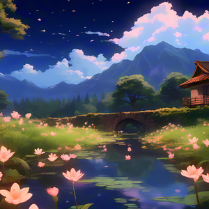 月下百合语 伴奏