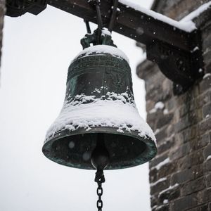雪落禅钟