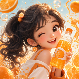 橘子味汽水
